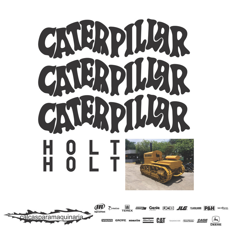 JUEGO DE CALCAS DE RESTAURACION PARA CAT HOLT