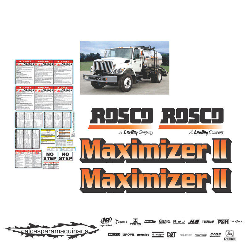 JUEGO DE CALCAS DE RESTAURACION PARA MAXIMIZER 2