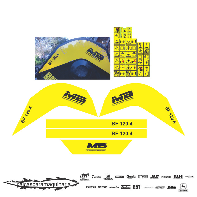 JUEGO DE CALCAS DE RESTAURACION PARA MB BF1204