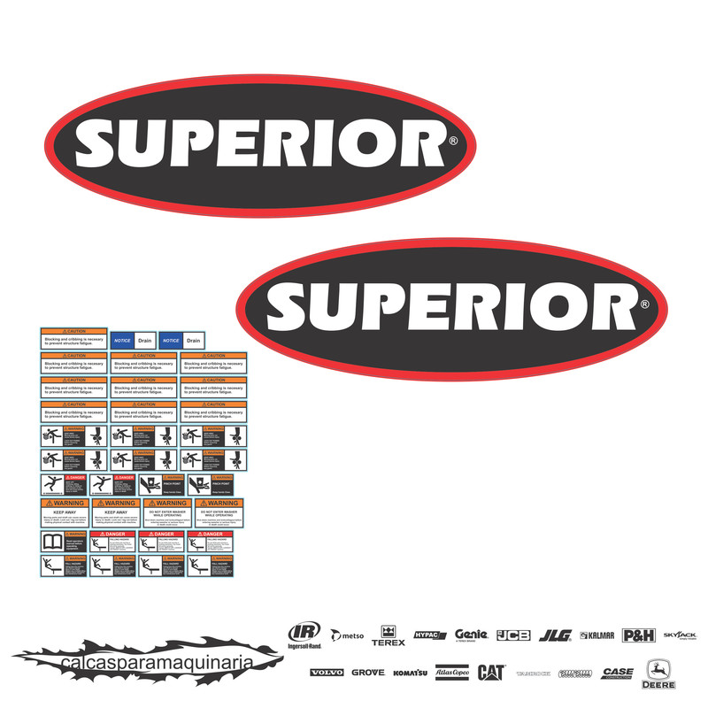 JUEGO DE CALCAS DE RESTAURACION PARA SUPERIOR F3628