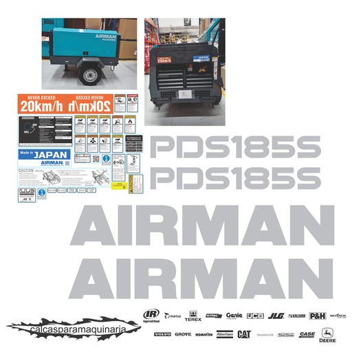 [AIRPDS85SNVO] JUEGO DE CALCAS DE RESTAURACION PARA AIRMAN PDS85S NVO 