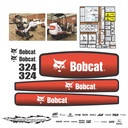 JUEGO DE CALCAS DE RESTAURACION PARA BOBCAT 324 VJO 