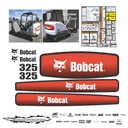 JUEGO DE CALCAS DE RESTAURACION PARA BOBCAT 325 VJO 