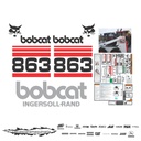 JUEGO DE CALCAS DE RESTAURACION PARA BOBCAT 863SG