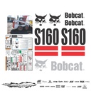 JUEGO DE CALCAS DE RESTAURACION PARA BOBCAT S160 VJO