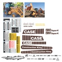 JUEGO DE CALCAS DE RESTAURACION PARA CASE 580 SUPER K