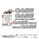 JUEGO DE CALCAS DE RESTAURACION PARA CASE 580N RFX NVO