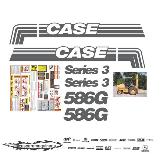 [CASE586GVJO] JUEGO DE CALCAS DE RESTAURACION PARA CASE 586G VJO