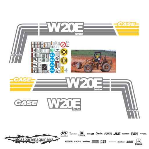[CASEW20EANTI] JUEGO DE CALCAS DE RESTAURACION PARA CASE W20E ANTI