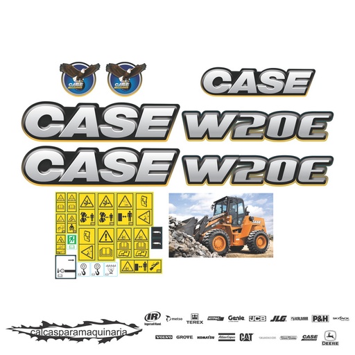 [CASEW20ENVO] JUEGO DE CALCAS DE RESTAURACION PARA CASE W20E NVO
