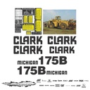 JUEGO DE CALCAS DE RESTAURACION PARA CLARK 175B
