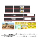JUEGO DE CALCAS DE RESTAURACION PARA CAT 135H APM