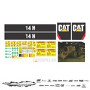 JUEGO DE CALCAS DE RESTAURACION PARA CAT 14H NVO