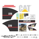 JUEGO DE CALCAS DE RESTAURACION PARA CAT 226 VJO 