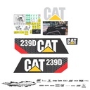 JUEGO DE CALCAS DE RESTAURACION PARA CAT 239D CONMEMORATIVA