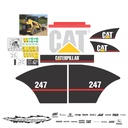 JUEGO DE CALCAS DE RESTAURACION PARA CAT 247 VJO