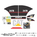 JUEGO DE CALCAS DE RESTAURACION PARA CAT 247B VJO 