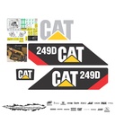JUEGO DE CALCAS DE RESTAURACION PARA CAT 249D NVO
