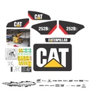 JUEGO DE CALCAS DE RESTAURACION PARA CAT 252B3 NVO