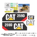JUEGO DE CALCAS DE RESTAURACION PARA CAT 259D NVO