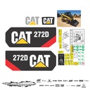 JUEGO DE CALCAS DE RESTAURACION PARA CAT 272D NVO