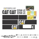 JUEGO DE CALCAS DE RESTAURACION PARA CAT 225BLC