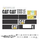 JUEGO DE CALCAS DE RESTAURACION PARA CAT 235DLC