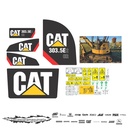 JUEGO DE CALCAS DE RESTAURACION PARA CAT 3035E2CR NVO