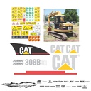 JUEGO DE CALCAS DE RESTAURACION PARA CAT 308BSR