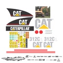JUEGO DE CALCAS DE RESTAURACION PARA CAT 312CL