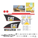 JUEGO DE CALCAS DE RESTAURACION PARA CAT 313CCR