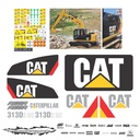 JUEGO DE CALCAS DE RESTAURACION PARA CAT 313D2GC