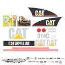 JUEGO DE CALCAS DE RESTAURACION PARA CAT 314CLCR VJO