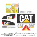 JUEGO DE CALCAS DE RESTAURACION PARA CAT 318D2L