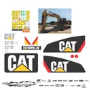 JUEGO DE CALCAS DE RESTAURACION PARA CAT 321DCR NVO