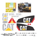 JUEGO DE CALCAS DE RESTAURACION PARA CAT 323DL NVO