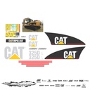 JUEGO DE CALCAS DE RESTAURACION PARA CAT 325DL VJO
