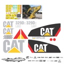 JUEGO DE CALCAS DE RESTAURACION PARA CAT 329D2LME