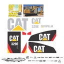 JUEGO DE CALCAS DE RESTAURACION PARA CAT 329EL