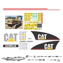 JUEGO DE CALCAS DE RESTAURACION PARA CAT 330BL VJO