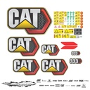 JUEGO DE CALCAS DE RESTAURACION PARA CAT 333 PANAL