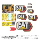 JUEGO DE CALCAS DE RESTAURACION PARA CAT 336GC PANAL