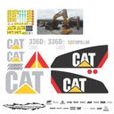 JUEGO DE CALCAS DE RESTAURACION PARA CAT 336D2LME NVO