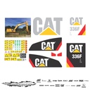 JUEGO DE CALCAS DE RESTAURACION PARA CAT 336FL