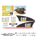 JUEGO DE CALCAS DE RESTAURACION PARA CAT 345BL VJO