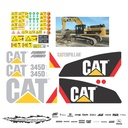 JUEGO DE CALCAS DE RESTAURACION PARA CAT 345DL NVO