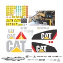 JUEGO DE CALCAS DE RESTAURACION PARA CAT 374DLME NVO