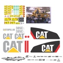 JUEGO DE CALCAS DE RESTAURACION PARA CAT 385CL NVO