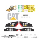 JUEGO DE CALCAS DE RESTAURACION PARA CAT 416E NVO