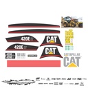 JUEGO DE CALCAS DE RESTAURACION PARA CAT 420EIT